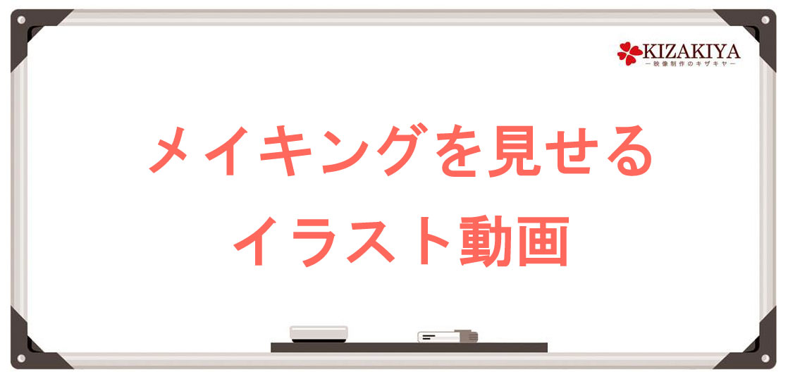 イラスト動画 ホワイトボードアニメーション ホワイトボードアニメーション制作 手書き動画ならキザキヤ 東京 新宿